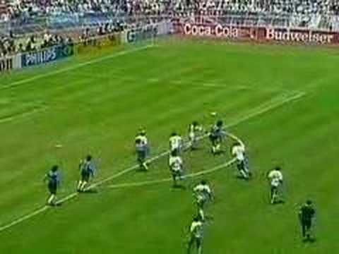Youtube: Maradona gol a Inglaterra la mano de Dios narrado por la BBC