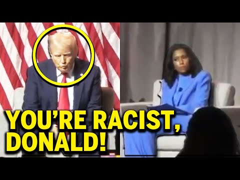 Youtube: Trump FREEZES as Black Journalists CONFRONT HIS RACISM!