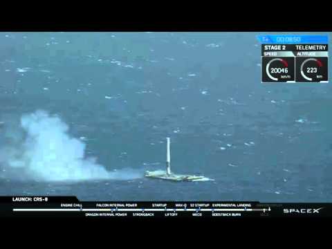 Youtube: SpaceX Nails Rocket Landing on Drone Ship