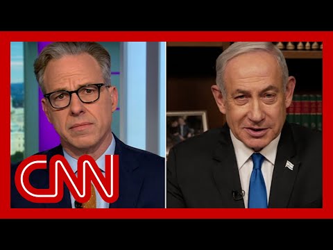 Youtube: Full interview: Tapper talks to Israeli Prime Minister Netanyahu after ICC seeks arrest warrant