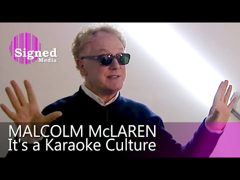 Youtube: Malcolm McLaren - Why did Punk happen? (Interview for German TV, 2009)