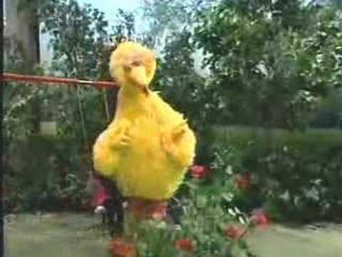Youtube: Sesame Street - Big Bird sings a verbal noun song