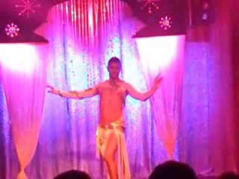 Youtube: Turkish Bellydance from Zadiel Sasmaz. Male Bellydancer / Bauchtänzer at So 36 Gayhane Party Berlin