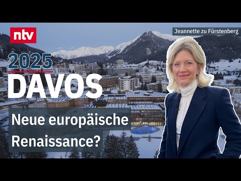 Youtube: Was Europa jetzt braucht - Investorin Jeannette zu Fürstenberg | ntv Davos 2025