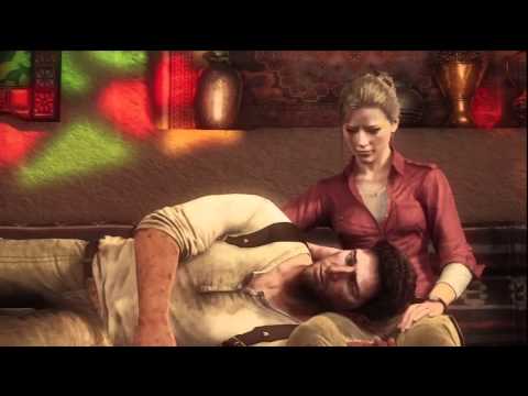 Youtube: Uncharted 3 | Beautiful Romantic Love Scene [1st English - 2nd German] HD