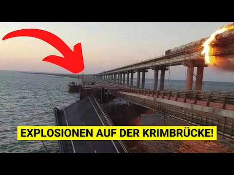 Youtube: EILMELDUNG: Explosion auf der Krimbrücke - Russland steht vor einem großen Problem!
