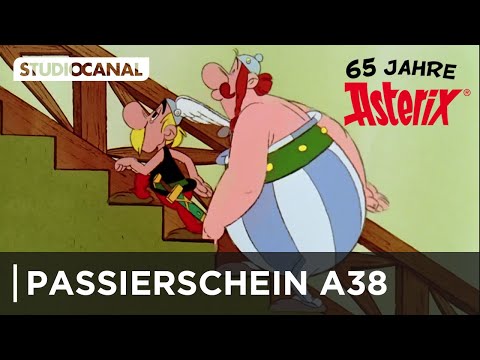 Youtube: 65 JAHRE ASTERIX | Der legendäre Passierschein A38 aus "Asterix erobert Rom"