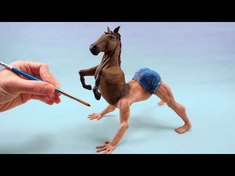 Youtube: I made a majestic (reverse) centaur