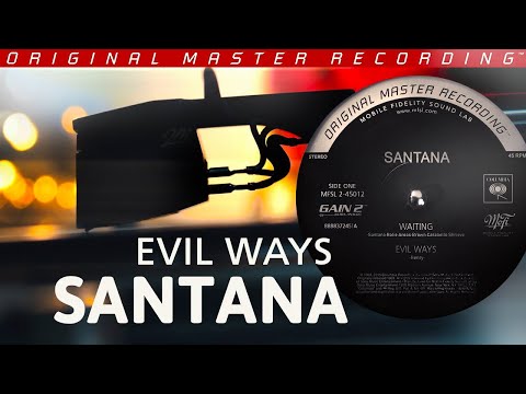 Youtube: Santana / Evil Ways / vinyl / MFSL Half Speed 💎 Ortofon 2M Black + Pioneer SX-1980
