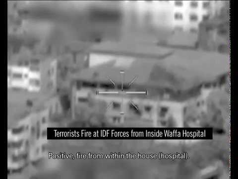 Youtube: Warning Call to Wafa Hospital Before IDF Targets Site