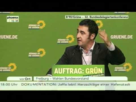 Youtube: 20.11.2010, Teil 1, Parteitag Bündnis 90/Die Grünen (von 16.00 bis 17.00 Uhr)
