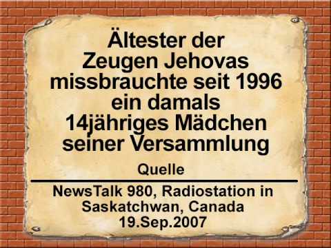 Youtube: 2007 Verbrechen der Zeugen Jehovas