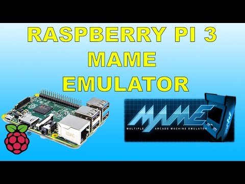 Youtube: Raspberry Pi 3 Running MAME Emulator Retropie Emulation Station