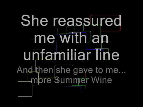Youtube: Summer Wine - Natalie Avelon & Ville Valo // with Lyrics (Sing Along) for two People!