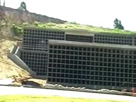 Youtube: Mass Graves 4 months later Concrete vaults caskets LA