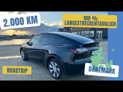 Youtube: 2000 km Roadtrip mit dem Tesla Model Y auf Langstrecke zeigt, wie reisetauglich Elektroautos sind