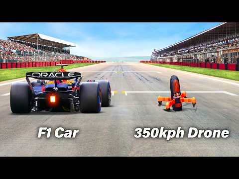 Youtube: World's Fastest Camera Drone Vs F1 Car (ft. Max Verstappen)