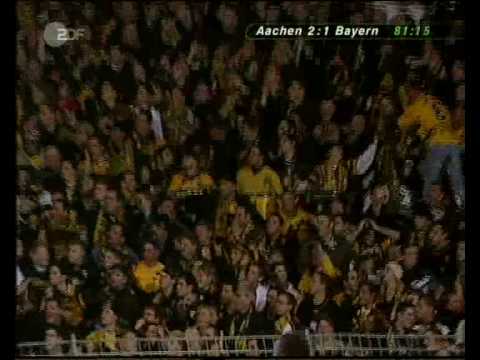 Youtube: DFB Pokal 2004: Alemannia Aachen - Bayern München 2:1 (Erik Meijer)