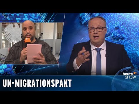 Youtube: UN-Migrationspakt und rechtspopulistische Verschwörungstheorien | heute-show vom 30.11.2018