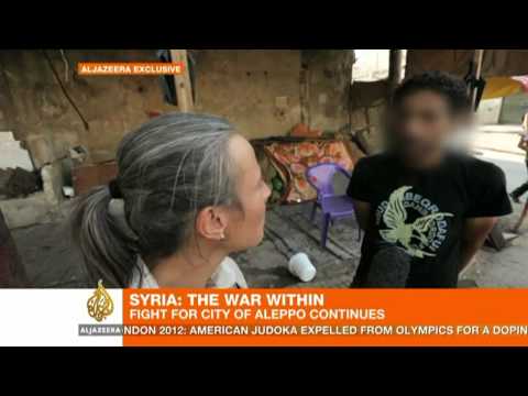 Youtube: Syrian rebels advance in Aleppo's old city