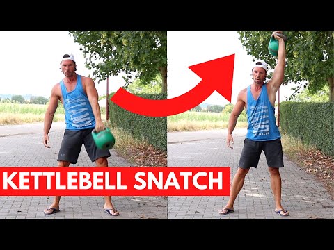 Youtube: KETTLEBELL SNATCH: Viel Gewicht UND Wiederholungen? 10 Häufige Fehler | Kettlebell Training