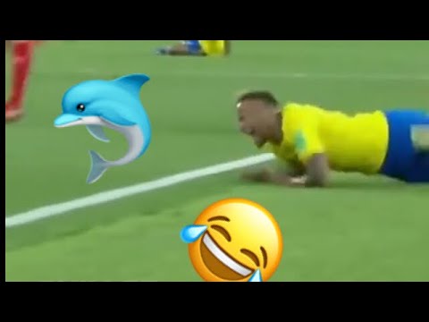 Youtube: NEYMAR FUNNY DIVING AND ROLLING ON THE FLOOR😂🐬