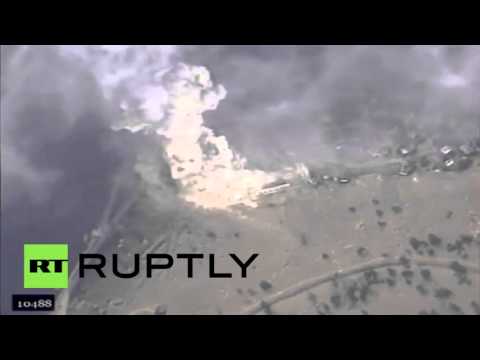 Youtube: Syria: Russian Su-34 targets explosives plant in Aleppo