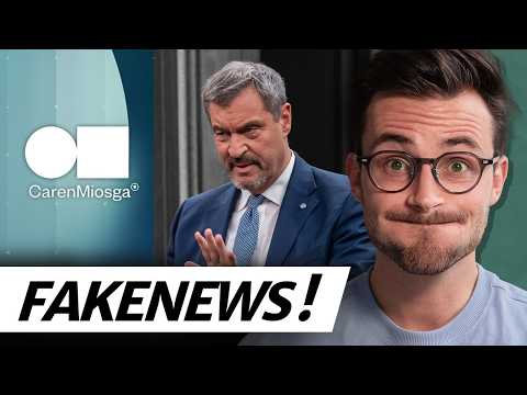 Youtube: So dreist lügt Söder bei Miosga!