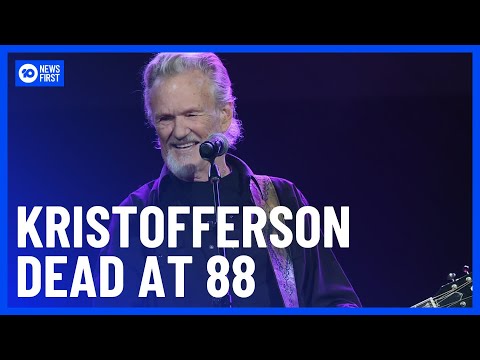 Youtube: Kris Kristofferson Country Music Legend Has Died Aged 88 | 10 News First