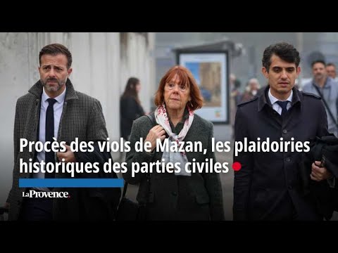 Youtube: Procès des viols de Mazan, les plaidoiries historiques des parties civiles