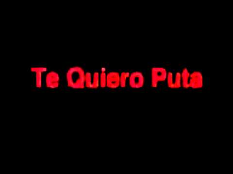 Youtube: Intrance Feat D Sign - Te Quiero Puta