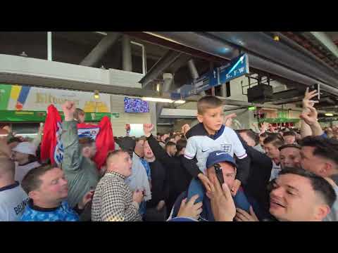 Youtube: England new "Phil Foden's on fire" chant Euro 2024 | England v Serbia
