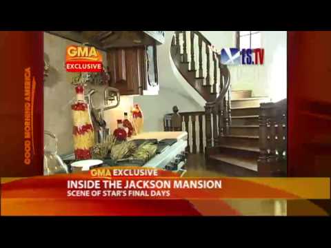Youtube: Exclusive: Inside Michael Jackson's Mansion