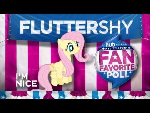 Youtube: The Hub's Fan Favorite Pony Campaign: Fluttershy (Promo)