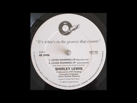 Youtube: Shirley Lewis - Love's Warming Up (West End Mix) 1983