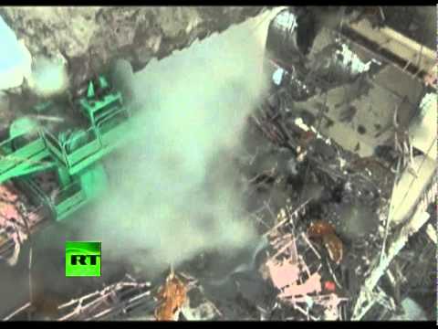Youtube: Latest super close-up footage of Fukushima wrecked nuclear reactor