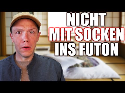 Youtube: NICHT mit Socken und Straßenkleidung ins Futon - Hygiene und Reinheit in Japan