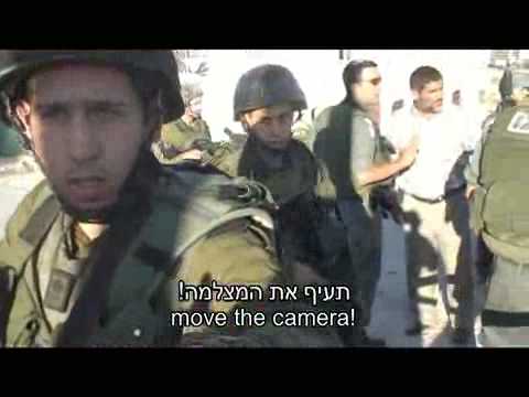 Youtube: Israeli jewish settlers' violence in Hebron
