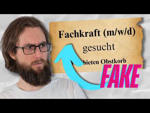 Youtube: Die LÜGE des Fachkräftemangels