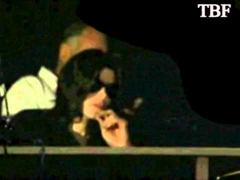 Youtube: Michael Jackson watches This is it rehearsal, hidden cam 2009