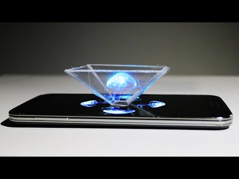 Youtube: Verwandel dein Smartphone in ein 3D Hologramm !