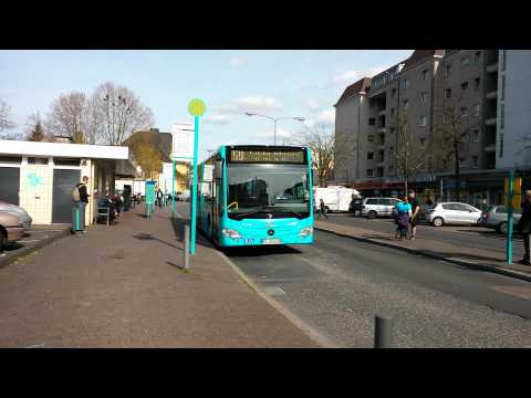 Youtube: Mercedess Benz Citaro C2 mit Euronorm 6 Motor abfahrt am Höchst Bahnhof