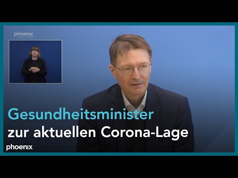 Youtube: Corona-Lage: mit Gesundheitsminister Karl Lauterbach , Lothar H. Wieler und Andreas Gassen