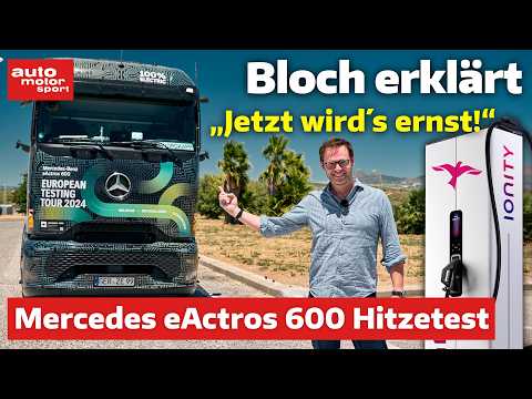 Youtube: Mercedes eActros 600: Schafft er 500 Kilometer? - Bloch erklärt #253 | auto motor und sport