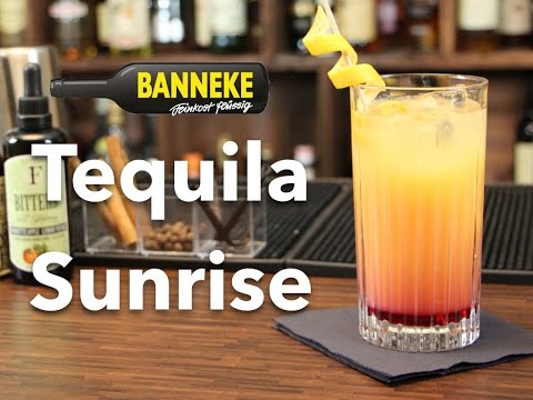 Youtube: Tequila Sunrise - Tequila Cocktail selber mixen - Schüttelschule by Banneke