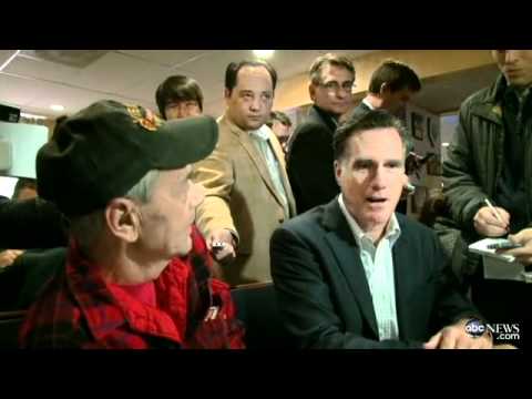 Youtube: Gay Veteran talks to Mitt Romney - ABC News