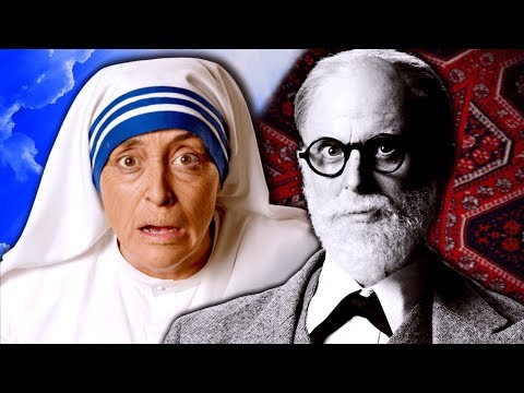 Youtube: Mother Teresa vs Sigmund Freud. Epic Rap Battles of History