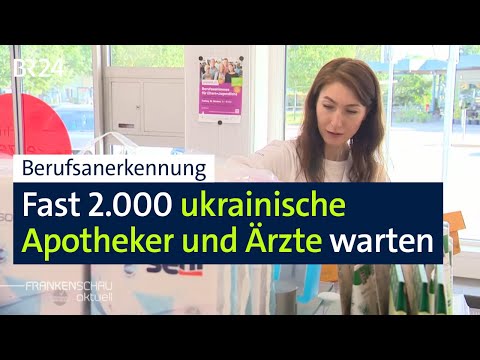 Youtube: Apotheker und Ärzte aus der Ukraine: Warten auf Berufsanerkennung im Bürgergeldbezug | BR24