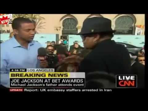 Youtube: Joe Jackson BET Awards 2009 CNN Interview - arrogant and self serving