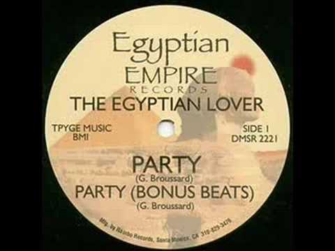 Youtube: Egyptian Lover - Party